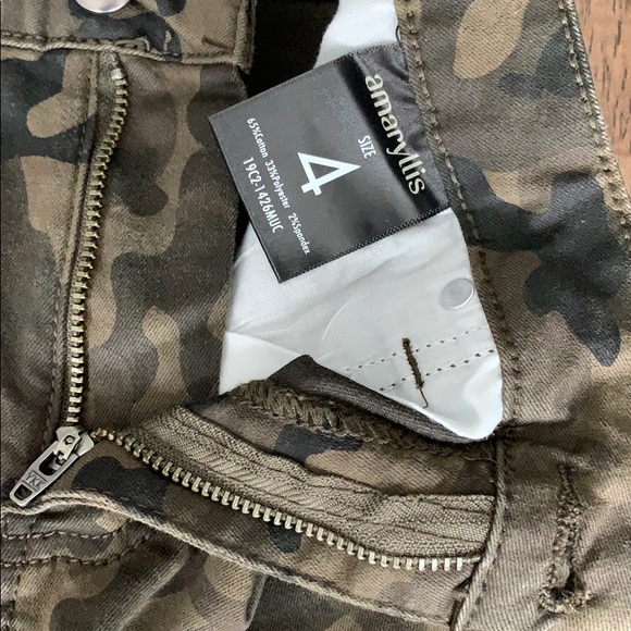 Amaryllis Muted Skinny Camo Jeans - Picture 4 of 7